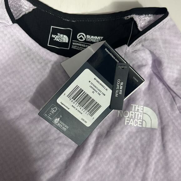 The Northface Summit FutureFleece Crew Lavender Fog Sweatshirt Size XL - Picture 3 of 6